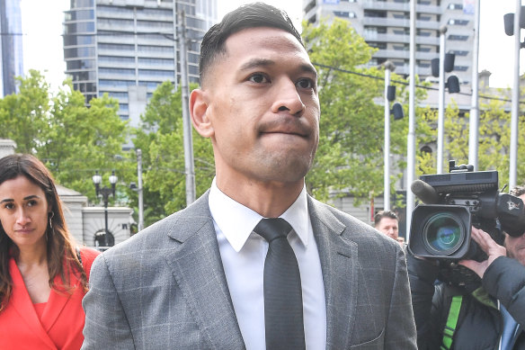 In the claim, Israel Folau's statements are said to be "objectively capable of incitement of contempt and or hatred of homosexual persons on the ground of their homosexuality".
