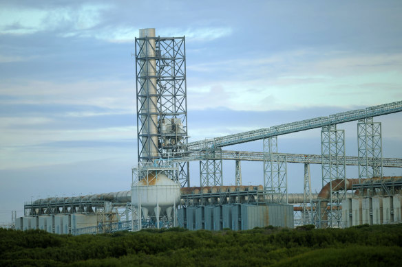 Alcoa’s Portland smelter in Victoria.