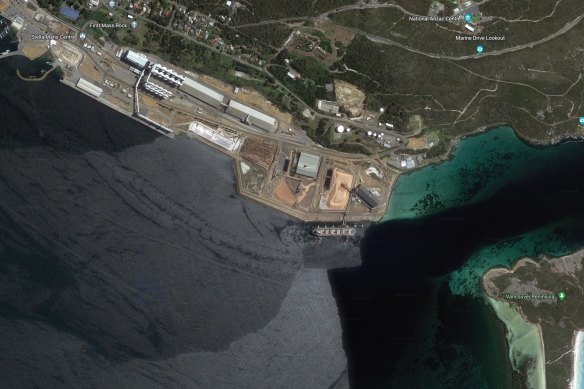 The ship will dock at Albany port, in southern Western Australia.