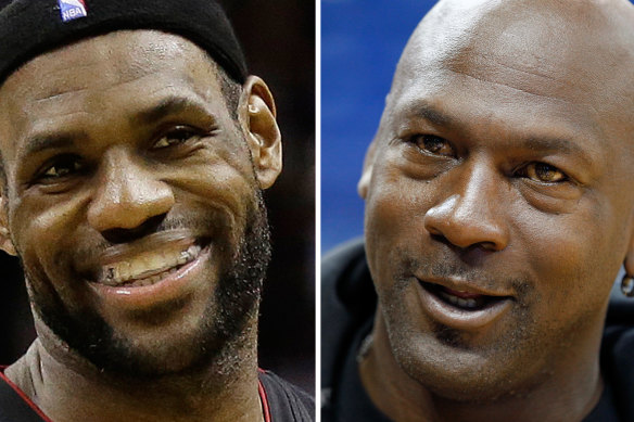 LeBron James and Michael Jordan are GOATs: Greatest Of Allotted Time.