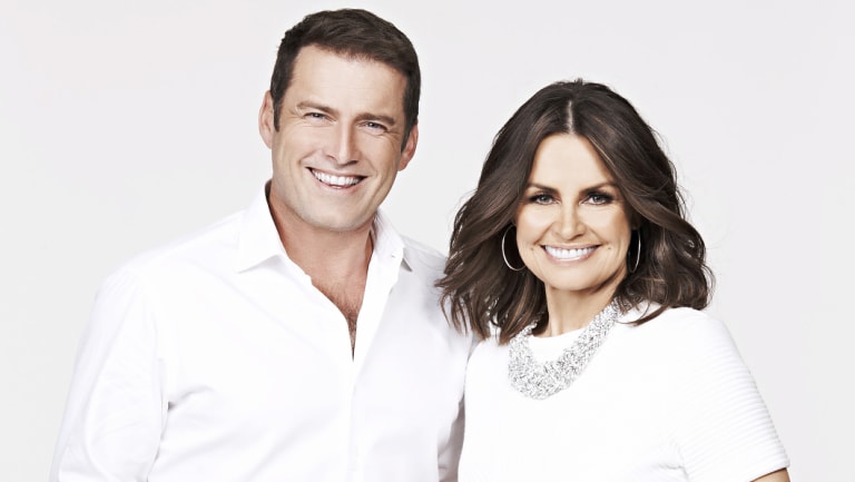 Karl Stefanovic and Lisa Wilkinson during their time as co-hosts on the Today show. 