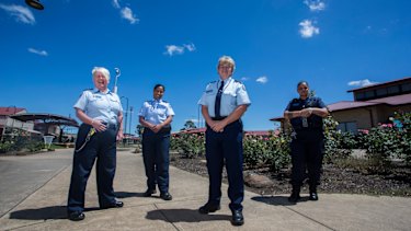 Female prison officers: 