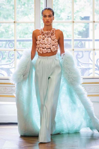 One of Tamara Ralph’s latest creations in Paris this week.