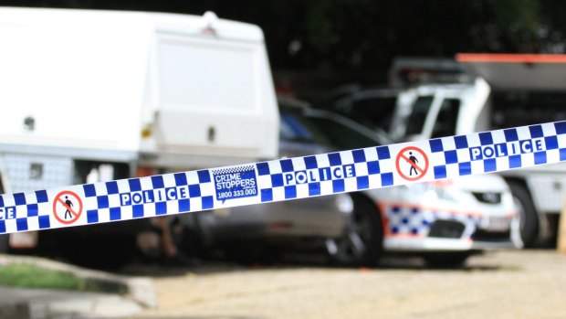 A crime scene was declared at the Mount Isa home.