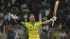 Back on top: David Warner.