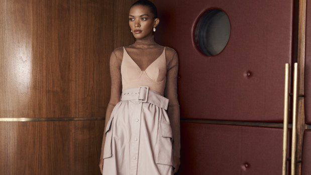 Smooth operator Leather takes on a sophisticated edge