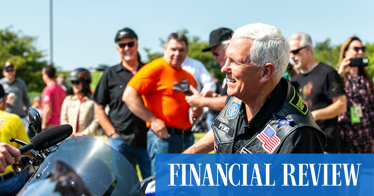 Pence files to run for President, challenging ex-boss Trump