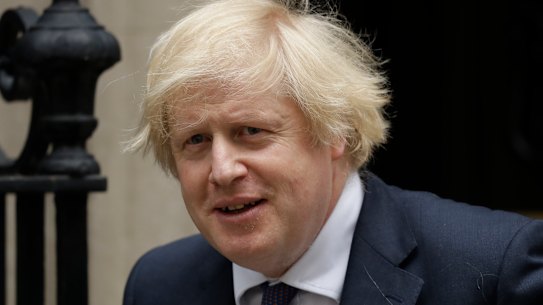 British Prime Minister Boris Johnson.