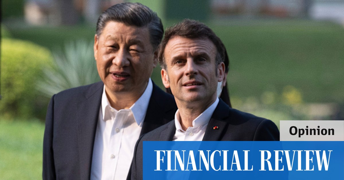 China-Taiwan tensions: On Taiwan, French President Emmanuel Macron is this generation's Neville Chamberlain - Vimarsana News