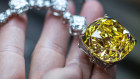 The Tiffany Diamond, as worn by Lady Gaga at the 2019 Oscars. 