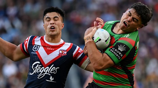 Joseph Suaalii and Latrell Mitchell.