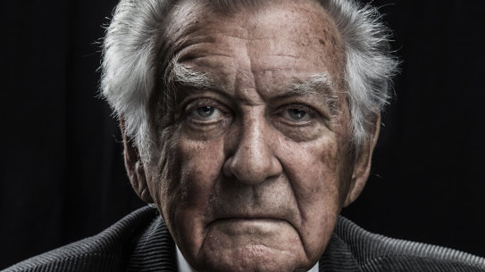 Bob Hawke portrait, 2016.