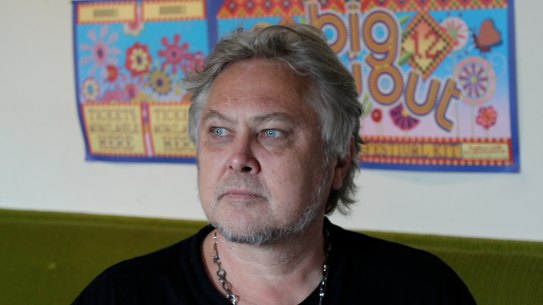 Big Day Out founder and promoter Ken West, who died on Thursday, aged 64.