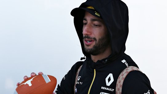 Daniel Ricciardo has bought a house in LA and enjoys getting away there.