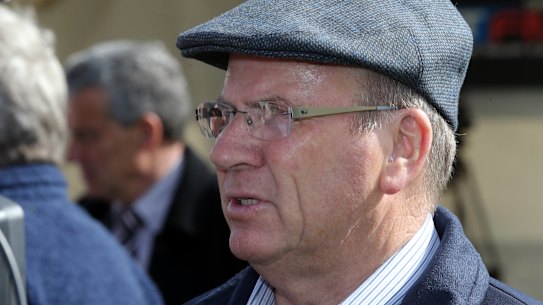 Disqualified trainer Robert Smerdon.