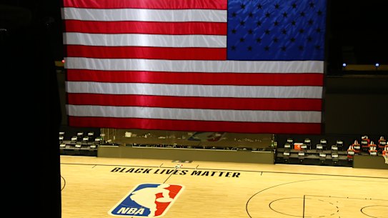 NBA games were called off on Wednesday in the US after the shooting