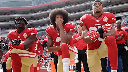 Controversial quarterback Colin Kaepernick stars in Nike anniversary campaign