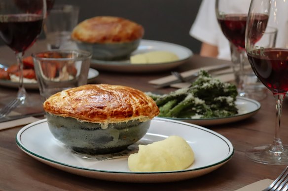 Thursdays at Teller in Brunswick East will get you a pie with Paris mash and a glass of pinot noir.
