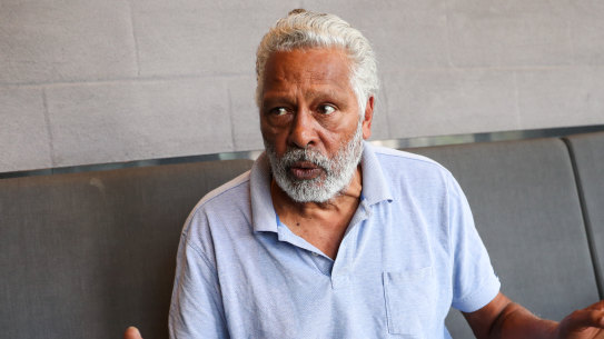 Community and country are central to Ernie Dingo's life - but don't suggest he goes into politics.