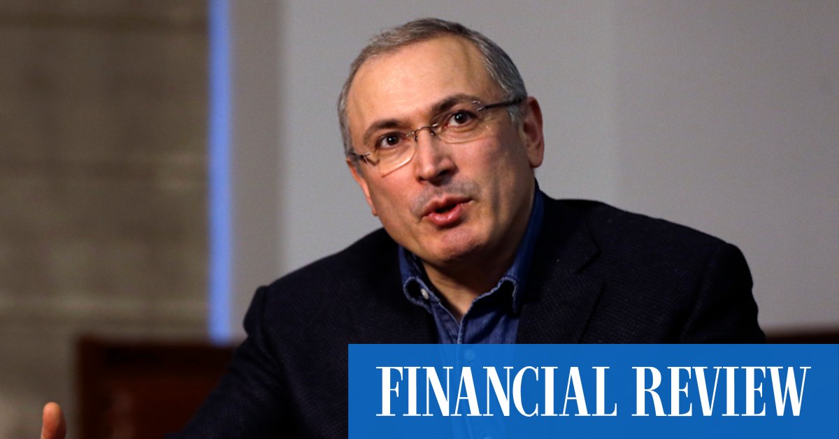 Russia-Ukraine war: Vladimir Putin has 'embarked on a war he can't stop' says Mikhail Khodorkovsky - Vimarsana News