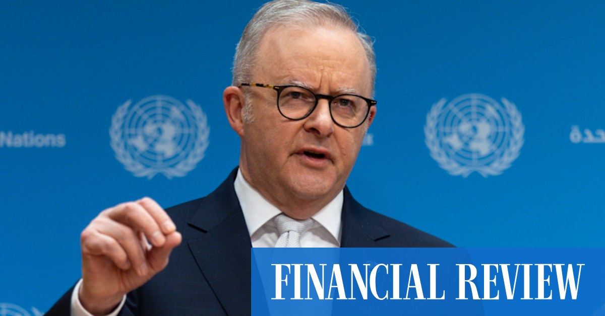 Global agreement struck on AI controls as PM pushes UN - AFR