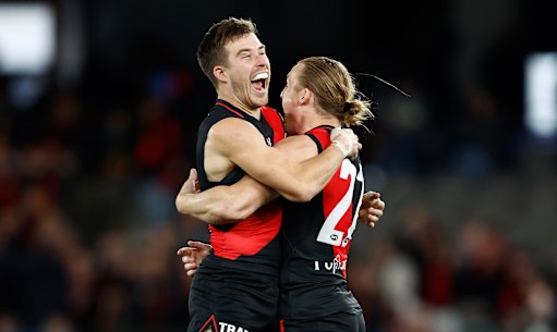 Zach Merrett hopes Essendon have more to celebrate in 2024.