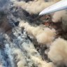 NSW RFS issues smoke warning for Sydney’s south as grass fire spotted from space