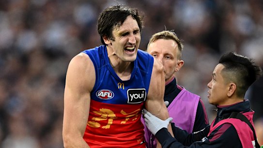Oscar McInerney is expected to be ruled out of the Brisbane Lions’ grand final against the Sydney Swans.