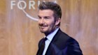David Beckham in Davos.
