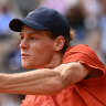 Men’s world No.1 Jannik Sinner.