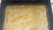 Dirty oven glass door from roast marinade and grease.