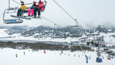 Social distancing and travel restrictions may make it difficult for snow resorts such as Falls Creek in Victoria to operate.
