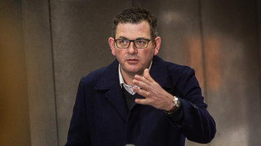 Victorian Premier Daniel Andrews described himself on Saturday as a â€œspruikerâ€ for the AstraZeneca vaccine.