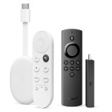 The Chromecast with Google TV and the Fire TV Stick Lite both include remotes.