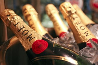 French producers of Moet champagne are among those affected by the Russian laws.