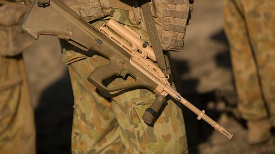 One of the soldiers was dragged under the water, according to earlier statements by Comcare. 