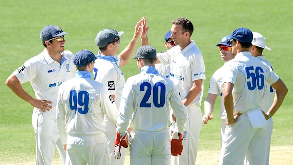There has been a tightening of training restrictions for the NSW men's cricket team.