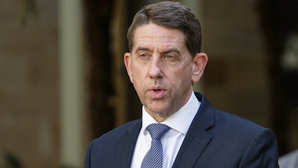 Queensland Treasurer Cameron Dick.