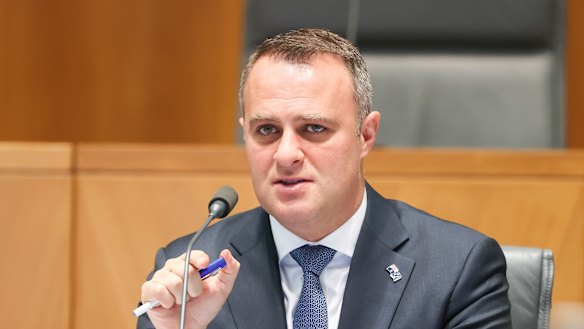 Former assistant energy and emissions reduction minister Tim Wilson. 