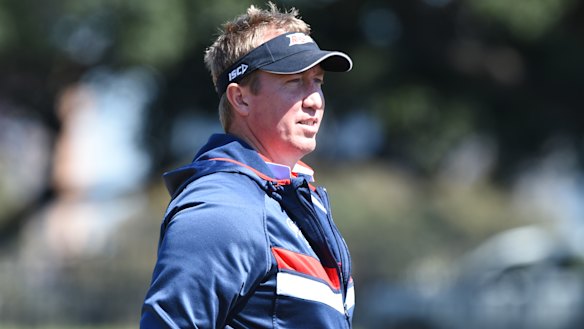 Roosters coach Trent Robinson.