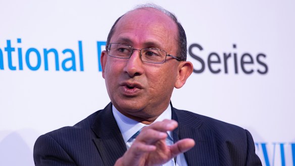 UQ chancellor Peter Varghese, a former diplomat and intelligence chief, has hit back at criticism from Liberal senator James Paterson. 