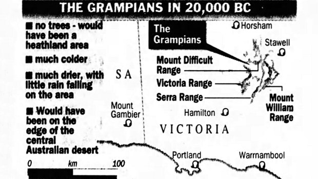 Graphic published in The Age on March 4, 1997.