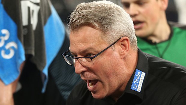 Melbourne coach Dean Vickerman came out on top once more in his battle with counterpart Andrew Gaze.