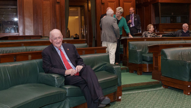 Former Deputy Prime Minister Tim Fischer was among the guests.