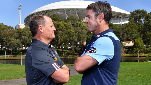 Kevin Walters and Brad Fittler face off in Adelaide, which is meant to host one game in this year's series.