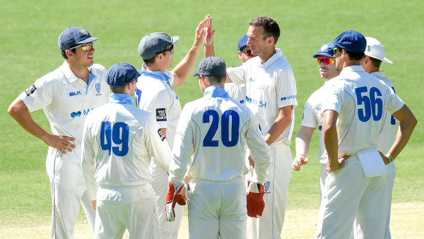 The NSW Blues were set to play their first home match of the Sheffield Shield campaign at the SCG following their opening win over Queensland.