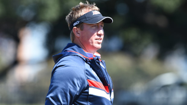 Roosters coach Trent Robinson.