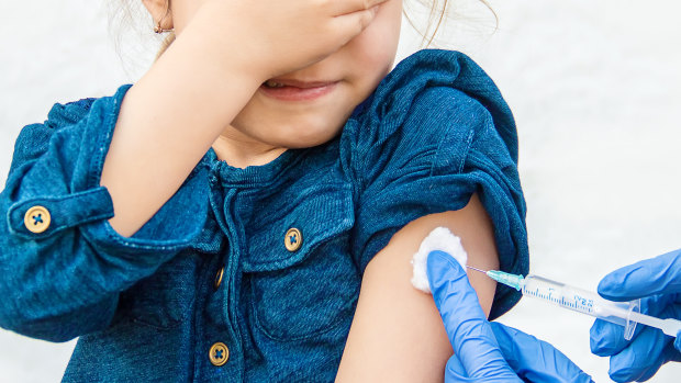 The flu vaccine is free for children aged six months to five years.