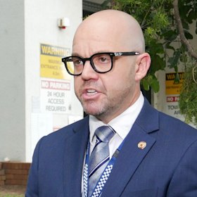 Queensland Police Employees Union president Shane Prior.