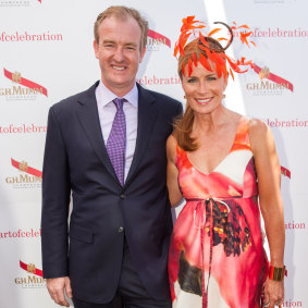Deborah Hutton and Robert Dulhunty in 2013. 